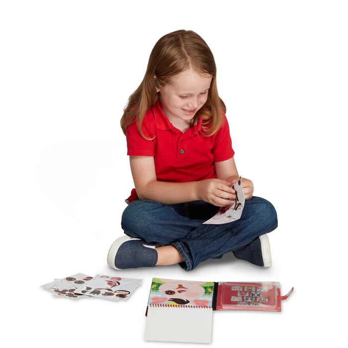 Make-a-Face Farm Reusable Sticker Pad - LX2001 - Homewares, Outdoor, Phone Accessories, Cases, Speakers, Headphones + More -