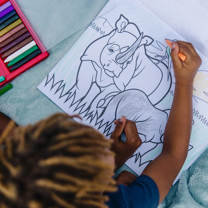 Jumbo Coloring Pad - Animal - LX2001 - Homewares, Outdoor, Phone Accessories, Cases, Speakers, Headphones + More -