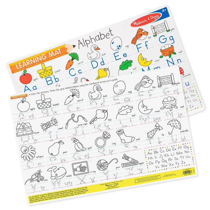 Alphabet Write-A-Mat (Bundle of 6) - LX2001 - Homewares, Outdoor, Phone Accessories, Cases, Speakers, Headphones + More -