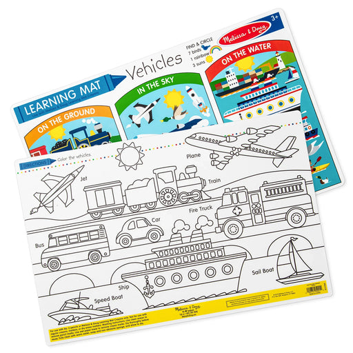 Vehicles Learning Mat (Bundle of 6) - LX2001 - Homewares, Outdoor, Phone Accessories, Cases, Speakers, Headphones + More -