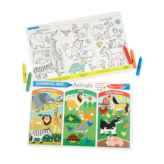 Animals Learning Mat (Bundle of 6) - LX2001 - Homewares, Outdoor, Phone Accessories, Cases, Speakers, Headphones + More -
