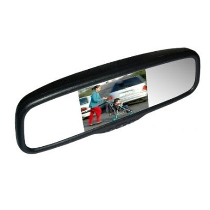 Mongoose 5" Clip-On Mirror Monitor Universal