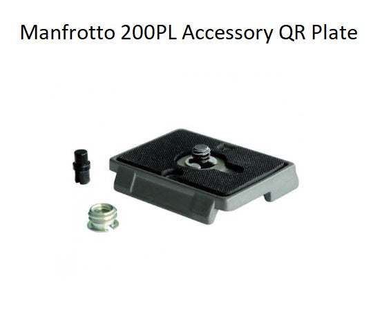 Manfrotto 200PL ACCESSORY QR / Quick Release PLATE 200PL - LX2001 - Homewares, Outdoor, Phone Accessories, Cases, Speakers, Headphones + More -