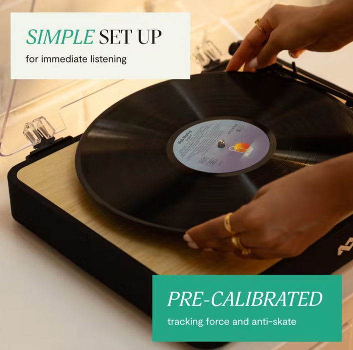 Marley Fully Automatic Belt Driven Turntable - Wood Revolution