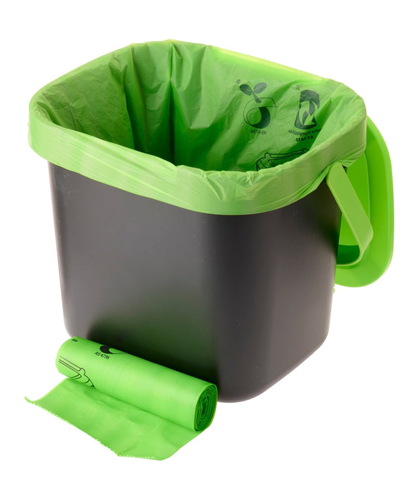 Maze Compost Bin 7L + 20pk Roll Bags