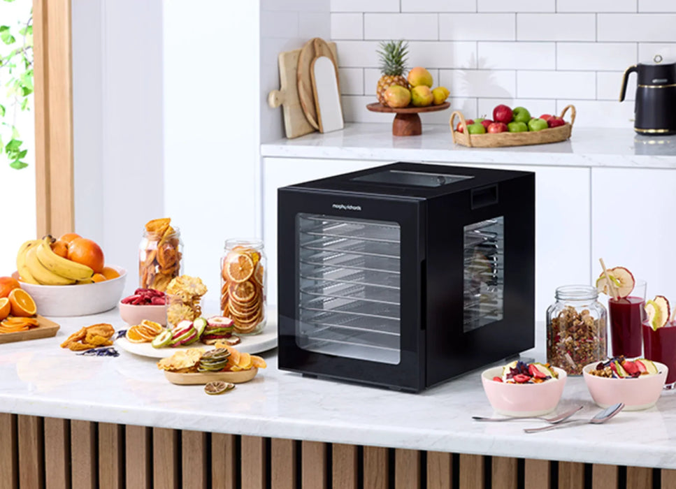 Morphy Richards 10 Shelf Food Fruit Meat Vegetable Dehydrator - LX2001 - Homewares, Outdoor, Phone Accessories, Cases, Speakers, Headphones + More -