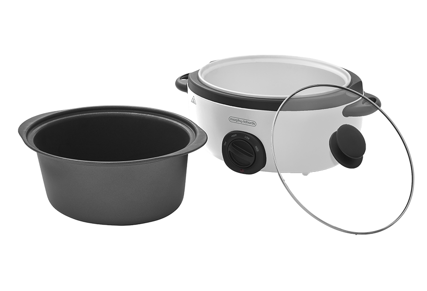 Morphy Richards 6.5L 'Sear and Stew' Slow Cooker - White