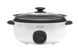 Morphy Richards 6.5L 'Sear and Stew' Slow Cooker - White