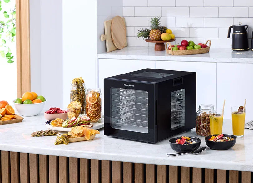 Morphy Richards 8 Shelf Food Fruit Meat Vegetable Dehydrator - LX2001 - Homewares, Outdoor, Phone Accessories, Cases, Speakers, Headphones + More -