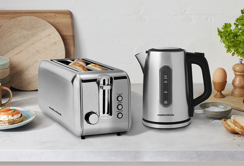 Morphy Richards Equip 1.7L Jug Kettle Stainless Steel MREK17SS