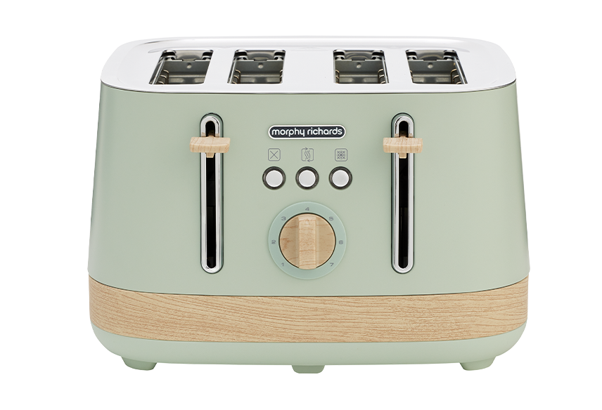 Morphy Richards Essence Scandi 4-Slice Toaster - Eucalyptus