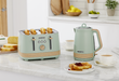 Morphy Richards Essence Scandi 4-Slice Toaster - Eucalyptus