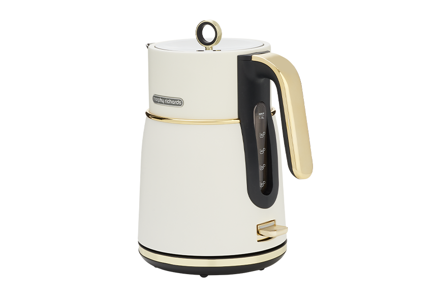 Morphy Richards Signature Soft Gold Jug Kettle - Matte White