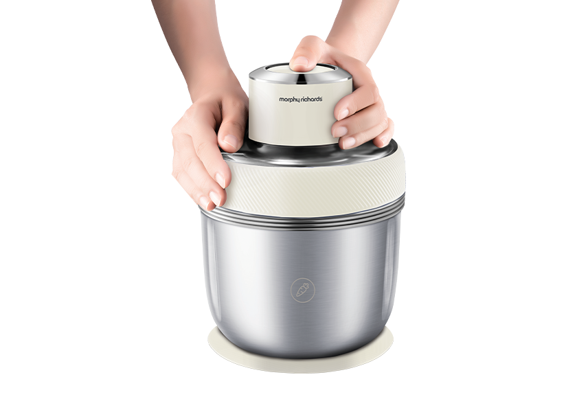 Morphy Richards Stainless Steel Chopper - White