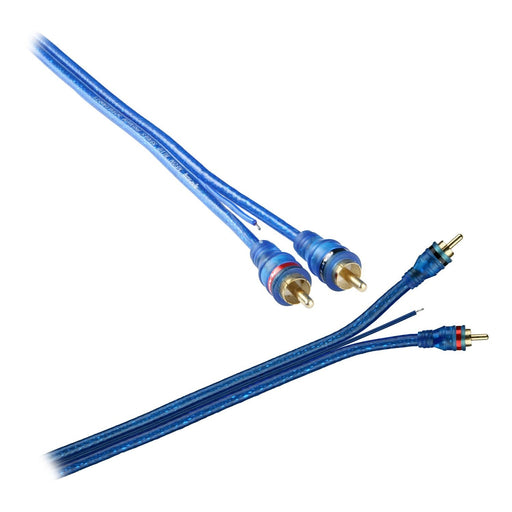 RAPTOR RCA LEAD NEON BLUE 1 METRE 2 TO 2 RCA