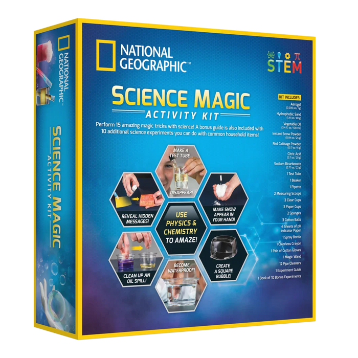 National Geographic Science Magic Activity Kit - LX2001 - Homewares, Outdoor, Phone Accessories, Cases, Speakers, Headphones + More -