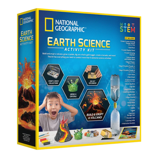 NG Science Explorations: Mega Earth Science Kit - LX2001 - Homewares, Outdoor, Phone Accessories, Cases, Speakers, Headphones + More -