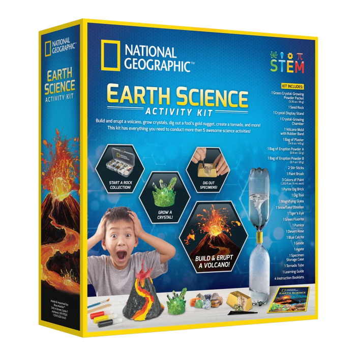 NG Science Explorations: Mega Earth Science Kit - LX2001 - Homewares, Outdoor, Phone Accessories, Cases, Speakers, Headphones + More -
