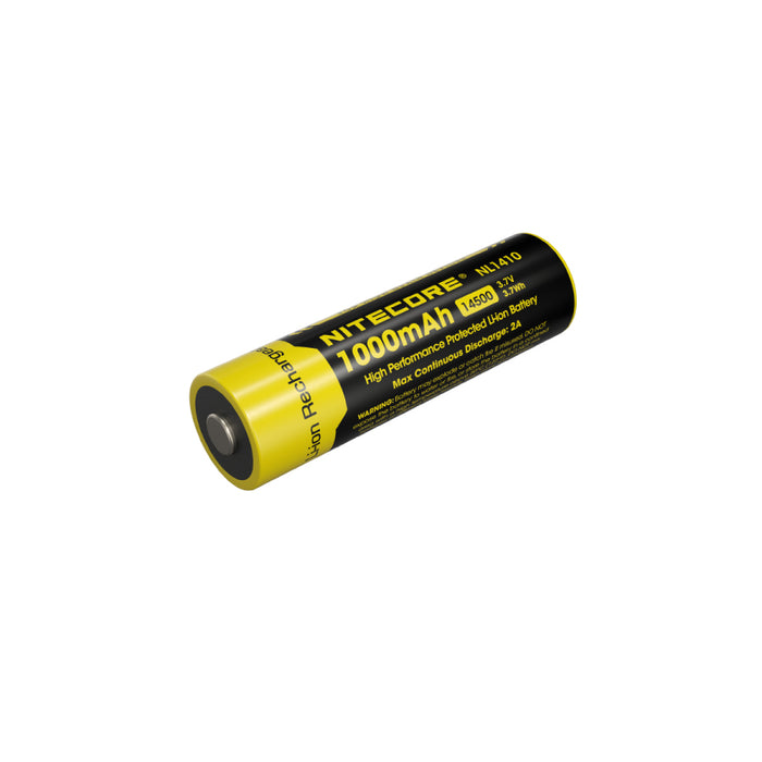 Nitecore 14500 Rechargeable Lithium-Ion Battery (3.7V, 1000Mah)