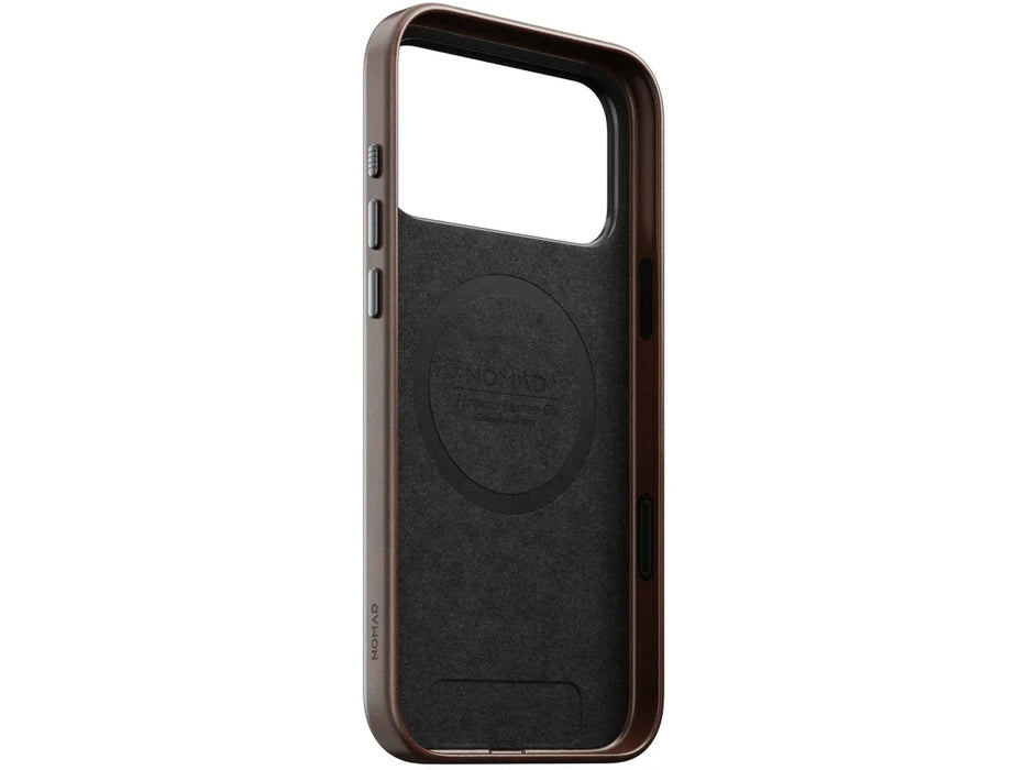NOMAD Apple iPhone 17 Pro Max Traditional Leather Case - Brown Horween - LX2001 - Homewares, Outdoor, Phone Accessories, Cases, Speakers, Headphones + More -