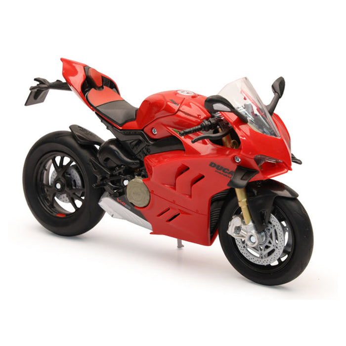 Model Road Bike Ducati Panigale V4S 1:12 Scale By New Ray