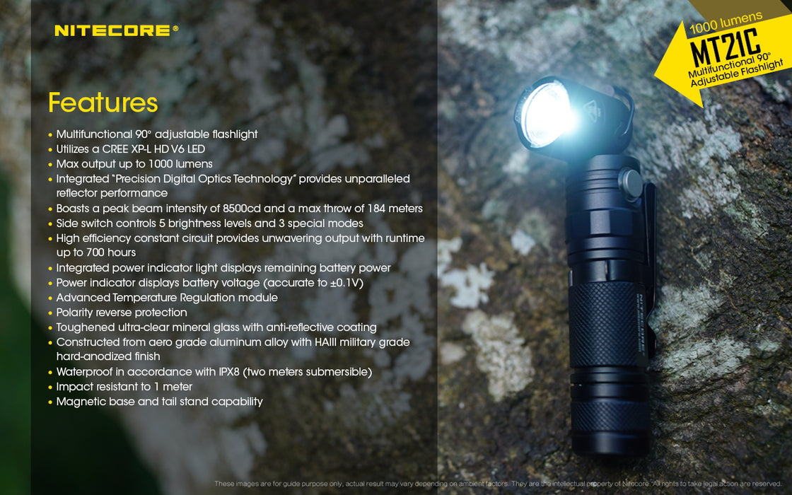 Nitecore MT21C Periscope Torch