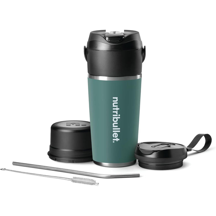 NutriBullet Flip Portable Blender - Stainless Eucalyptus