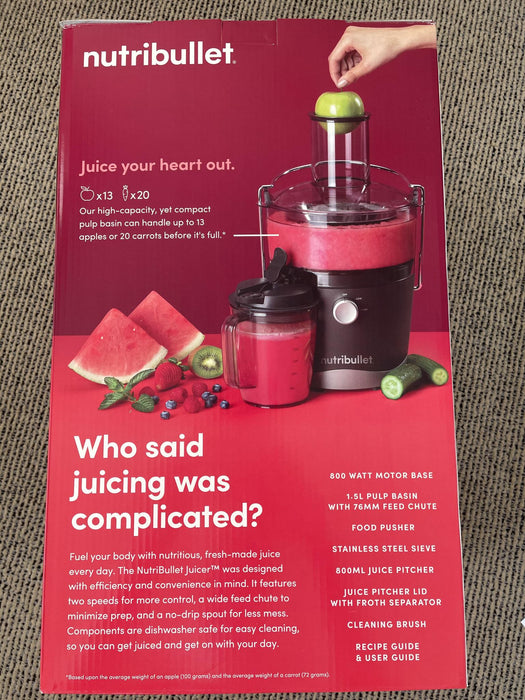 Nutri bullet / NutriBullet Bullet 800W Juicer NBJ07100