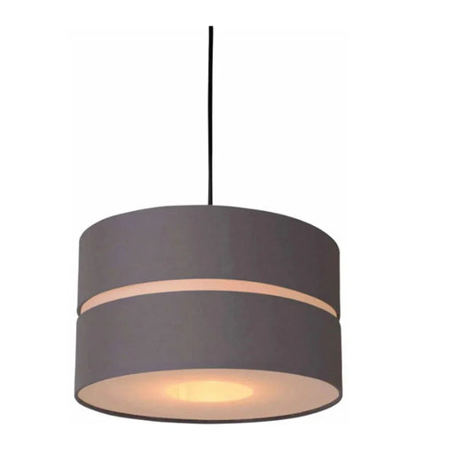 Orbit Frea Drum Pendant Shade Grey - LX2001 - Homewares, Outdoor, Phone Accessories, Cases, Speakers, Headphones + More -