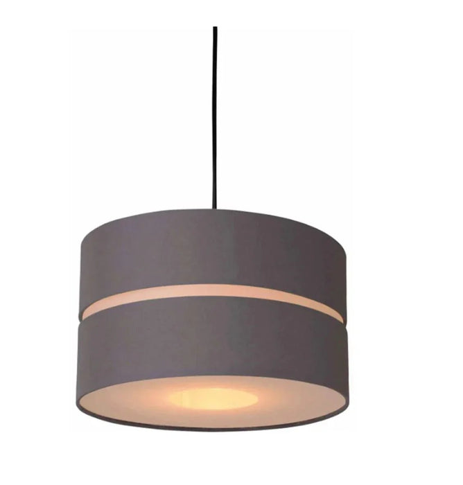 Orbit Frea Drum Pendant Shade Grey - LX2001 - Homewares, Outdoor, Phone Accessories, Cases, Speakers, Headphones + More -