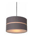 Orbit Frea Drum Pendant Shade Grey - LX2001 - Homewares, Outdoor, Phone Accessories, Cases, Speakers, Headphones + More -