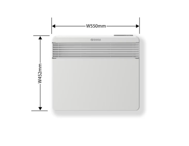 Olimpia Splendid Caldo Plus 1000W Panel Heater w/ Wi-Fi Connectivity - White