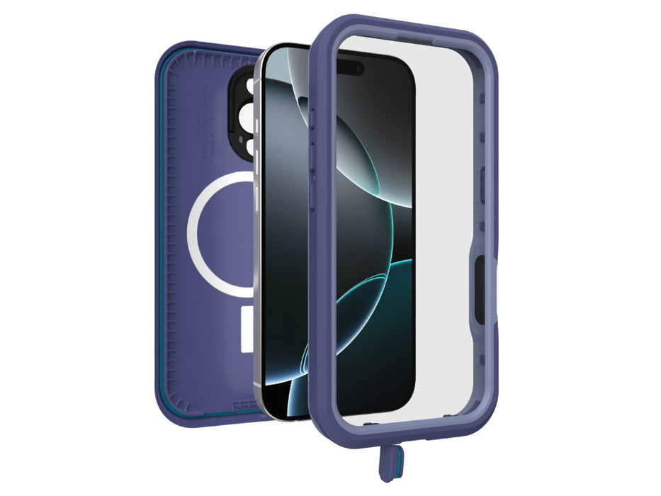 OtterBox Apple iPhone 16 Pro Fre MagSafe Waterproof Case - Purple