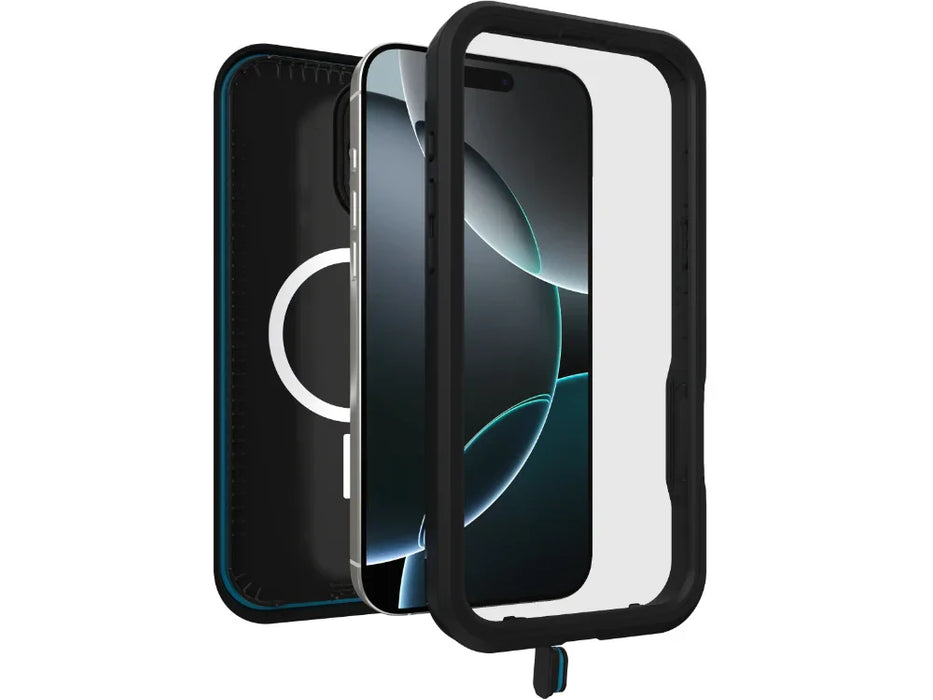 OtterBox Apple iPhone 16 Pro Max Fre MagSafe Waterproof Case - Black - LX2001 - Homewares, Outdoor, Phone Accessories, Cases, Speakers, Headphones + More -