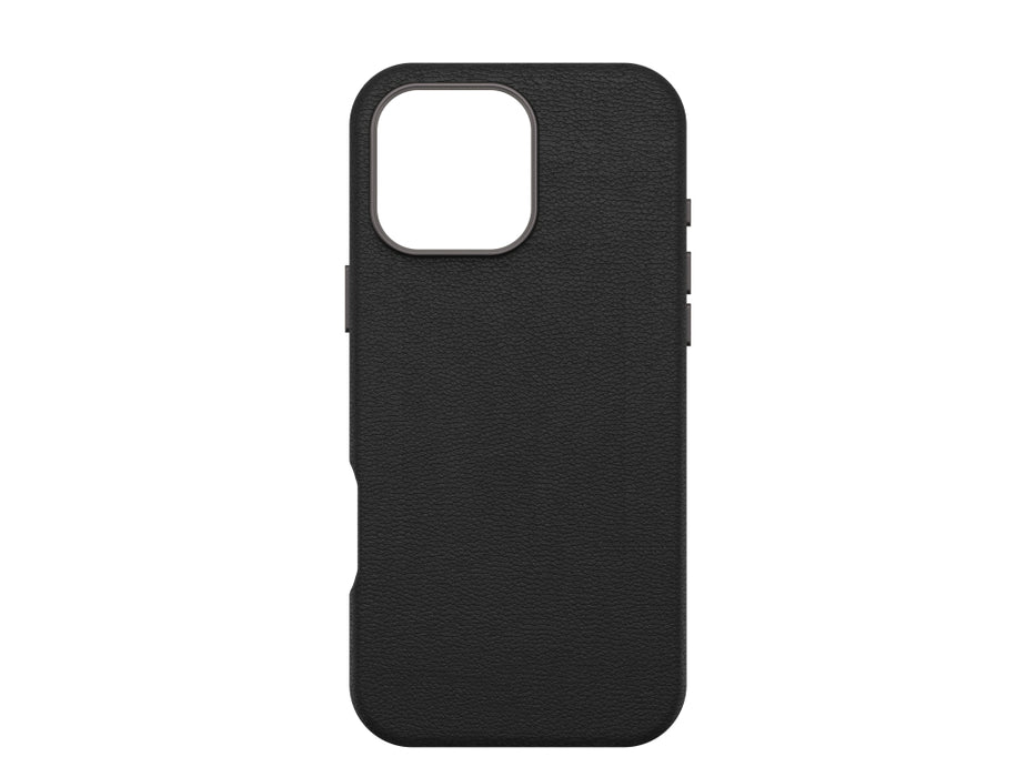 OtterBox Apple iPhone 16 Pro Max Symmetry Cactus Leather MagSafe Case - Noir Ash
