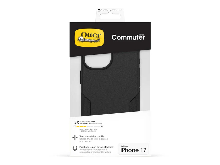 OtterBox Apple iPhone 17 Commuter MagSafe Case - Black - LX2001 - Homewares, Outdoor, Phone Accessories, Cases, Speakers, Headphones + More -