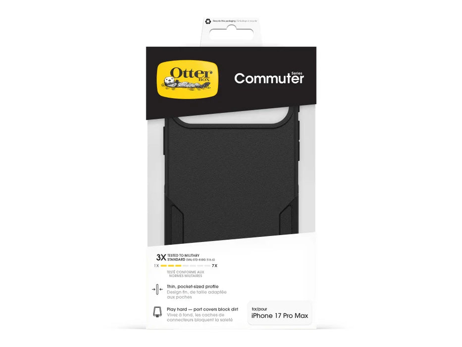 OtterBox Apple iPhone 17 Pro Max Commuter MagSafe Case - Black - LX2001 - Homewares, Outdoor, Phone Accessories, Cases, Speakers, Headphones + More -