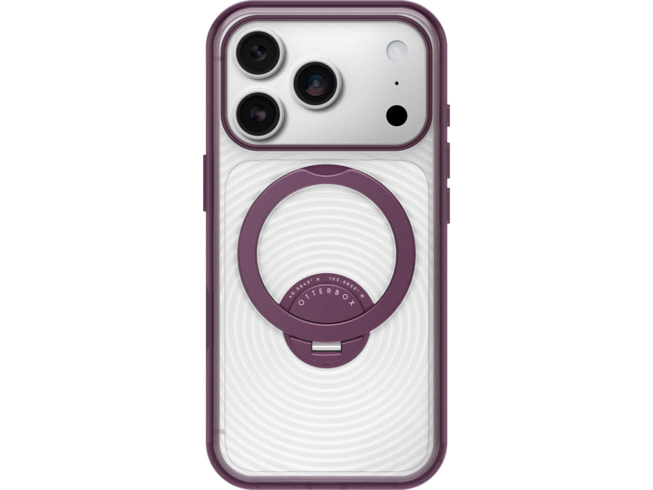 OtterBox Apple iPhone 18 Pro Max Symmetry Stand Case - Purple / Clear