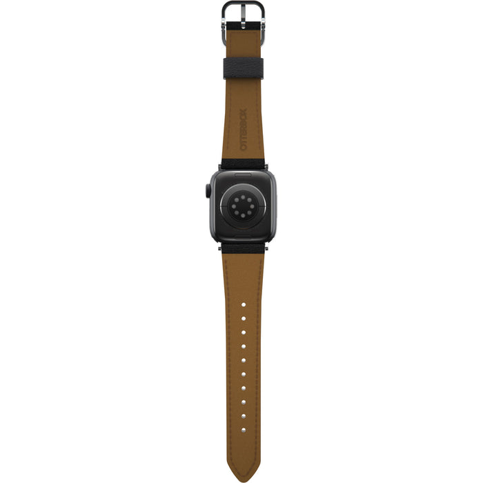Otterbox Apple Watch 38/40/41mm Cactus Leather Strap - Noir Ash (Black)
