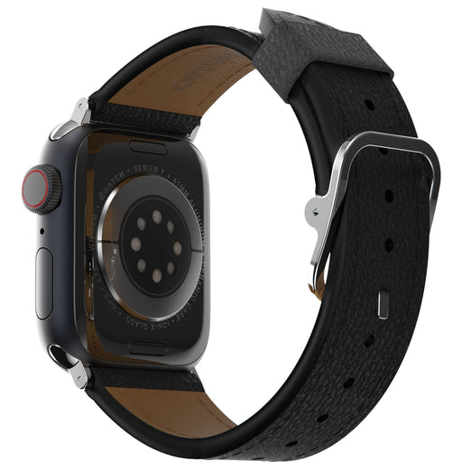 Otterbox Apple Watch 38/40/41mm Cactus Leather Strap - Noir Ash (Black)