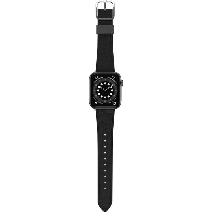 Otterbox Apple Watch 42/44/45mm Cactus Leather Strap - Noir Ash (Black) - LX2001 - Homewares, Outdoor, Phone Accessories, Cases, Speakers, Headphones + More -