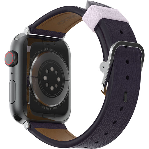 Otterbox Apple Watch 42/44/45mm Cactus Leather Strap - Plum Luxe (Purple)