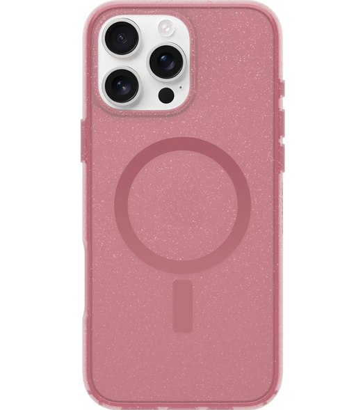 Otterbox iPhone 16 Pro MAX Symmetry Case Clear MagSafe Pink