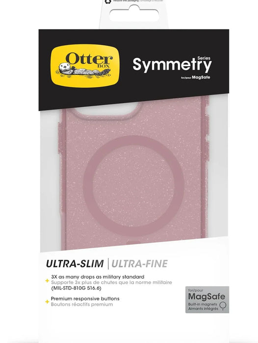 Otterbox iPhone 16 Pro MAX Symmetry Case Clear MagSafe Pink - LX2001 - Homewares, Outdoor, Phone Accessories, Cases, Speakers, Headphones + More -
