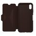 Otterbox iPhone XS Max 6.5" Strada Folio Wallet Case - Espresso Brown 77-60127 660543473961