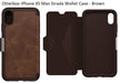 Otterbox iPhone XS Max 6.5" Strada Folio Wallet Case - Espresso Brown 77-60127 660543473961