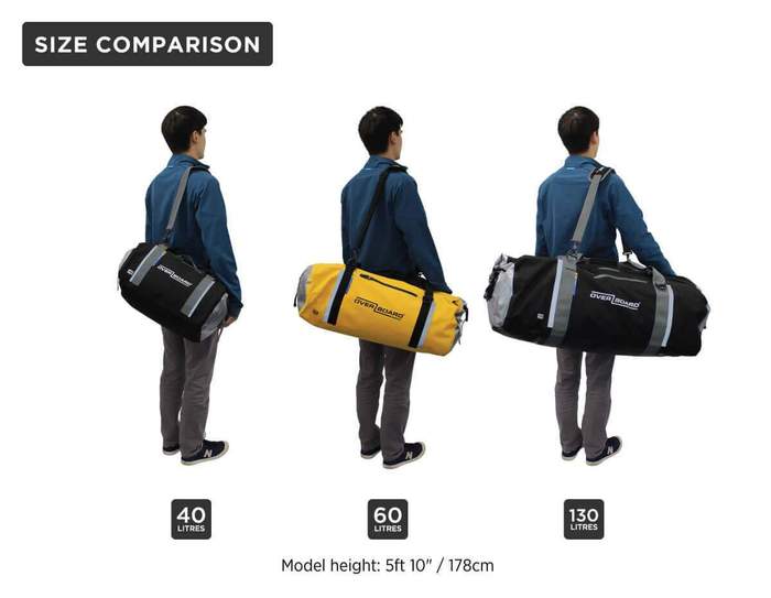 OverBoard Classic Duffel Bag 60 Litre - Yellow OB1151Y