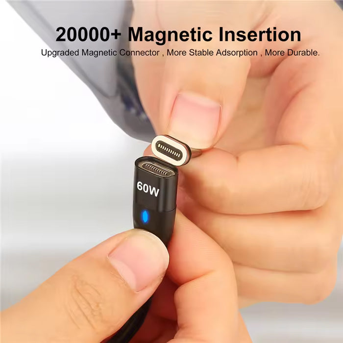 Automatic Vision Replacement Magnetic Usb-A To Usb-Micro Usb Cable