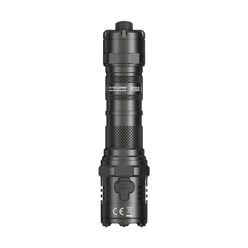 Nitecore Rechargeable Tactical Led Flashlight 4000 Lum With Ceramic-Tipped Strik