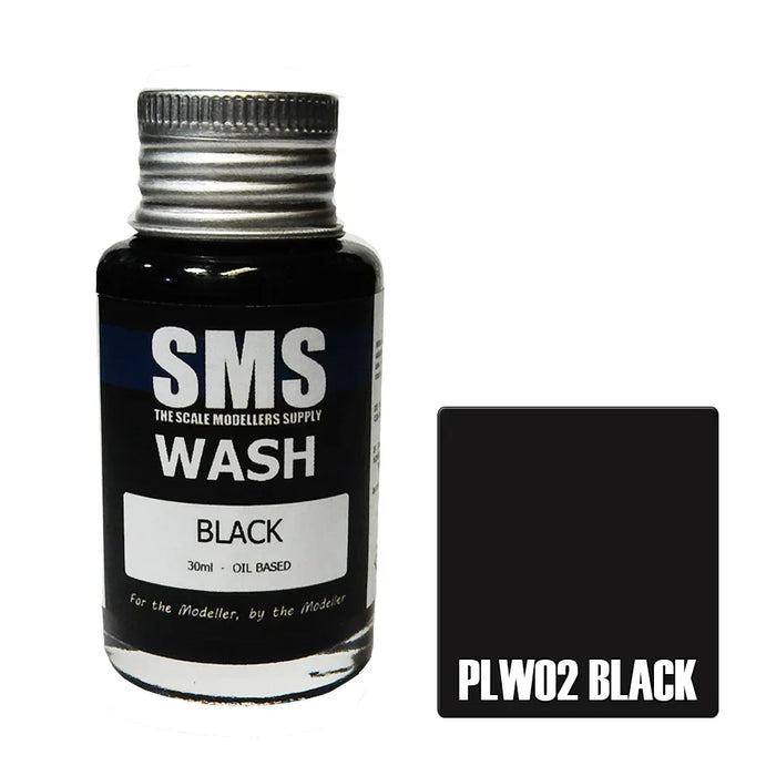 Airbrush Paint 30Ml Wash Black Scale Modellers Supply - LX2001 - Homewares, Outdoor, Phone Accessories, Cases, Speakers, Headphones + More -